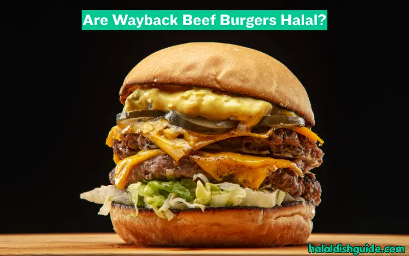 Are Wayback Beef Burgers Halal