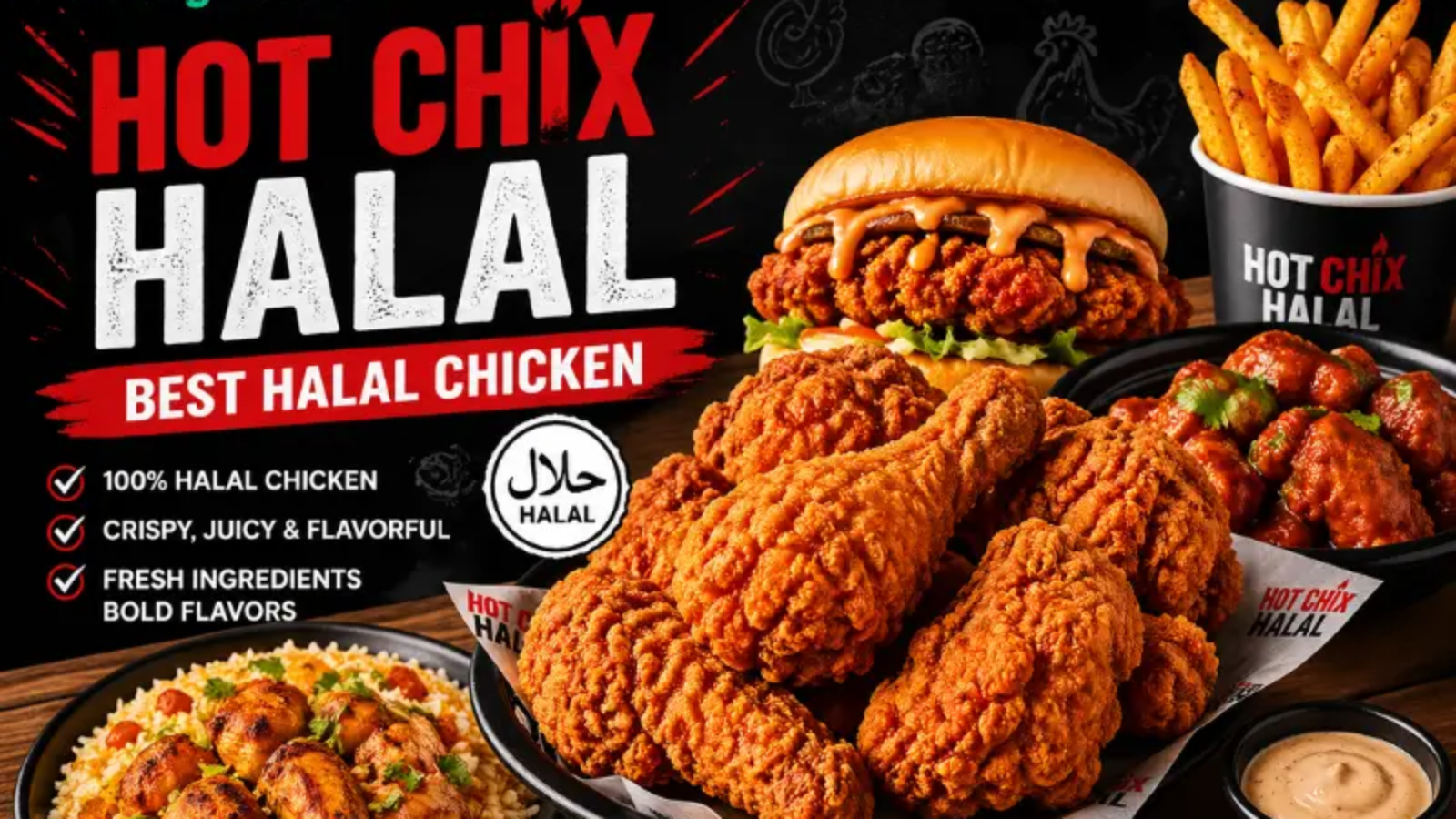 Hot Chix Halal Best Halal Chicken