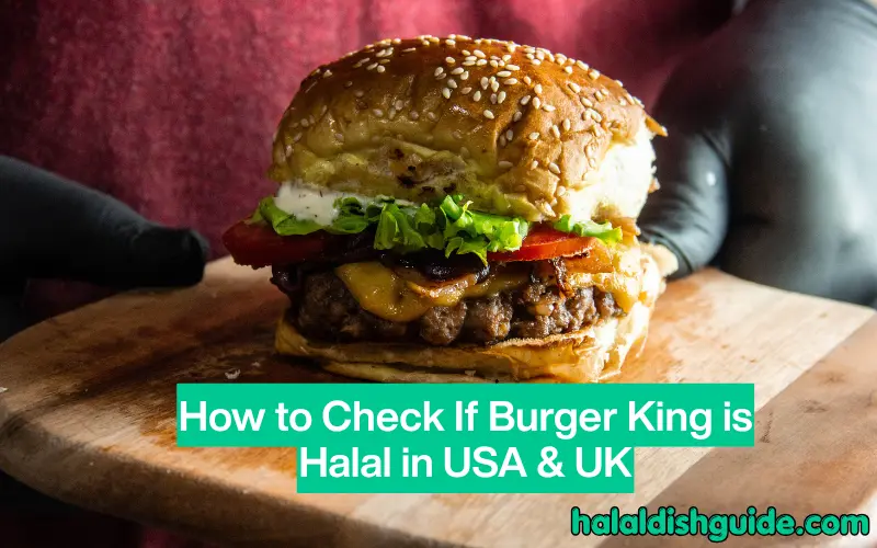 How to Check If Burger King is Halal in USA & UK