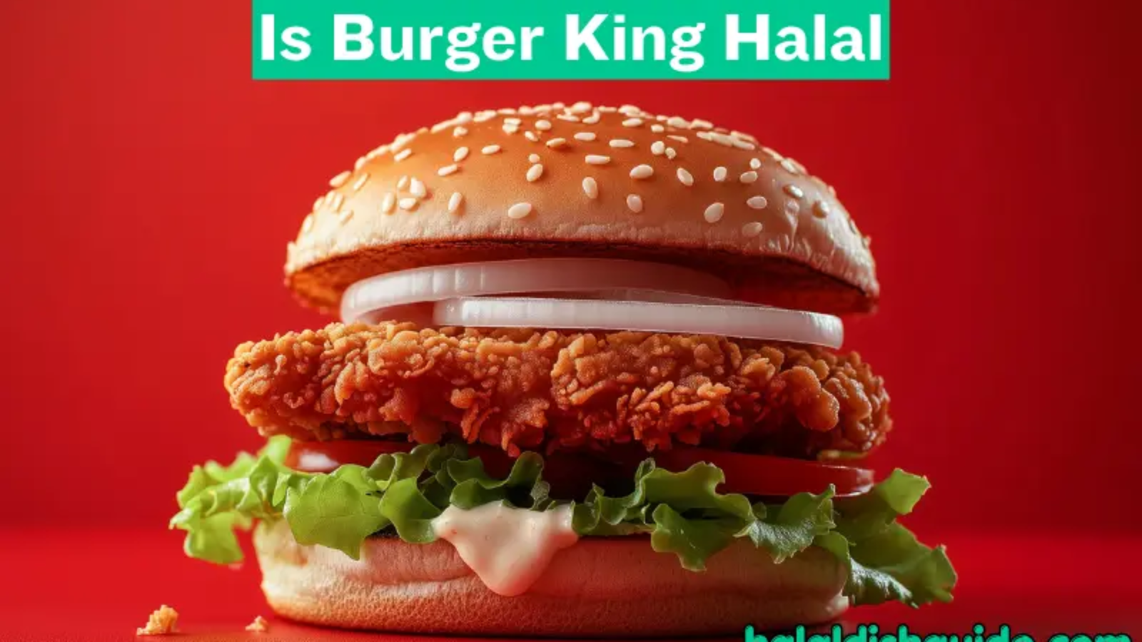 Is Burger King Halal