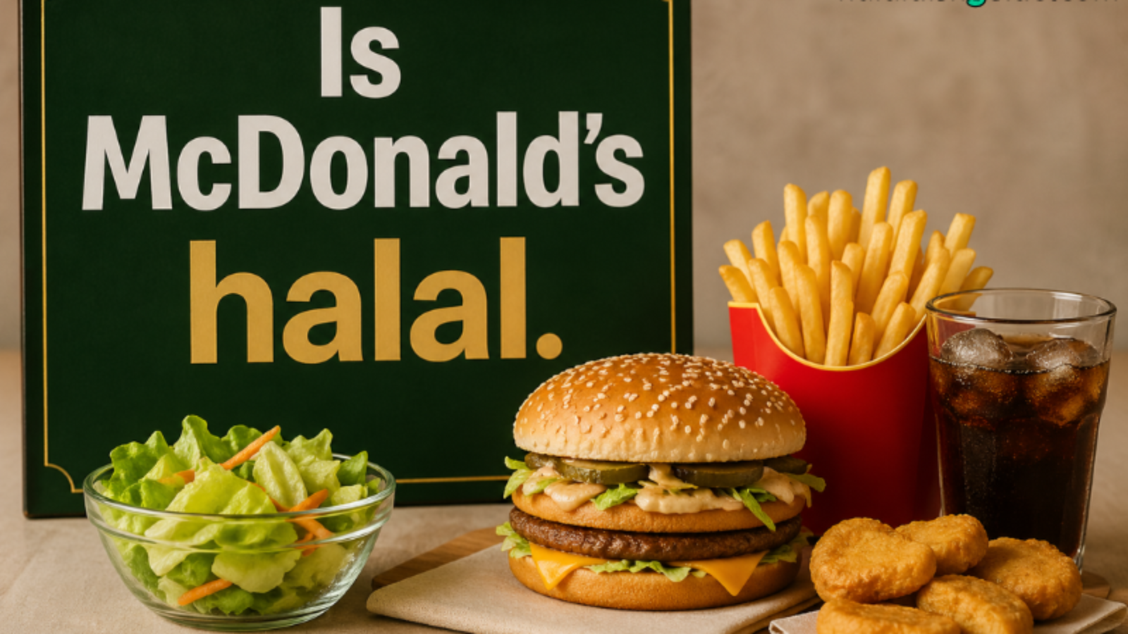 Is McDonald’s Halal