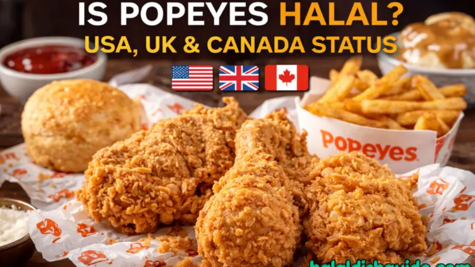 Popeyes Halal Status in USA, UK & Canada