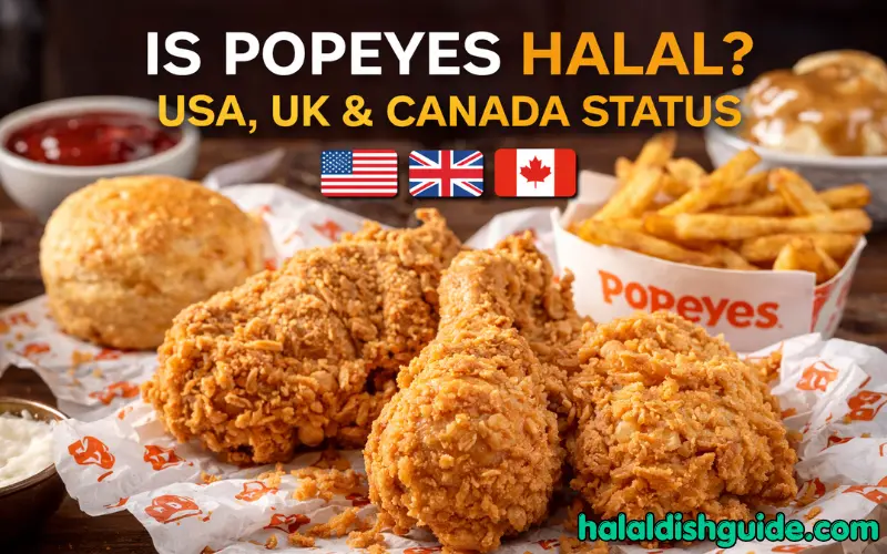Popeyes Halal Status in USA, UK & Canada