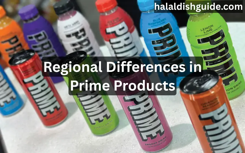 Regional Differences in Prime Products