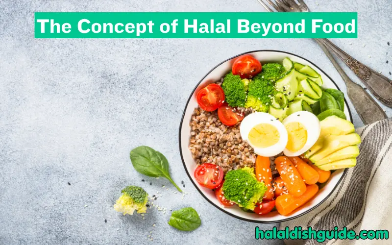The Concept of Halal Beyond Food