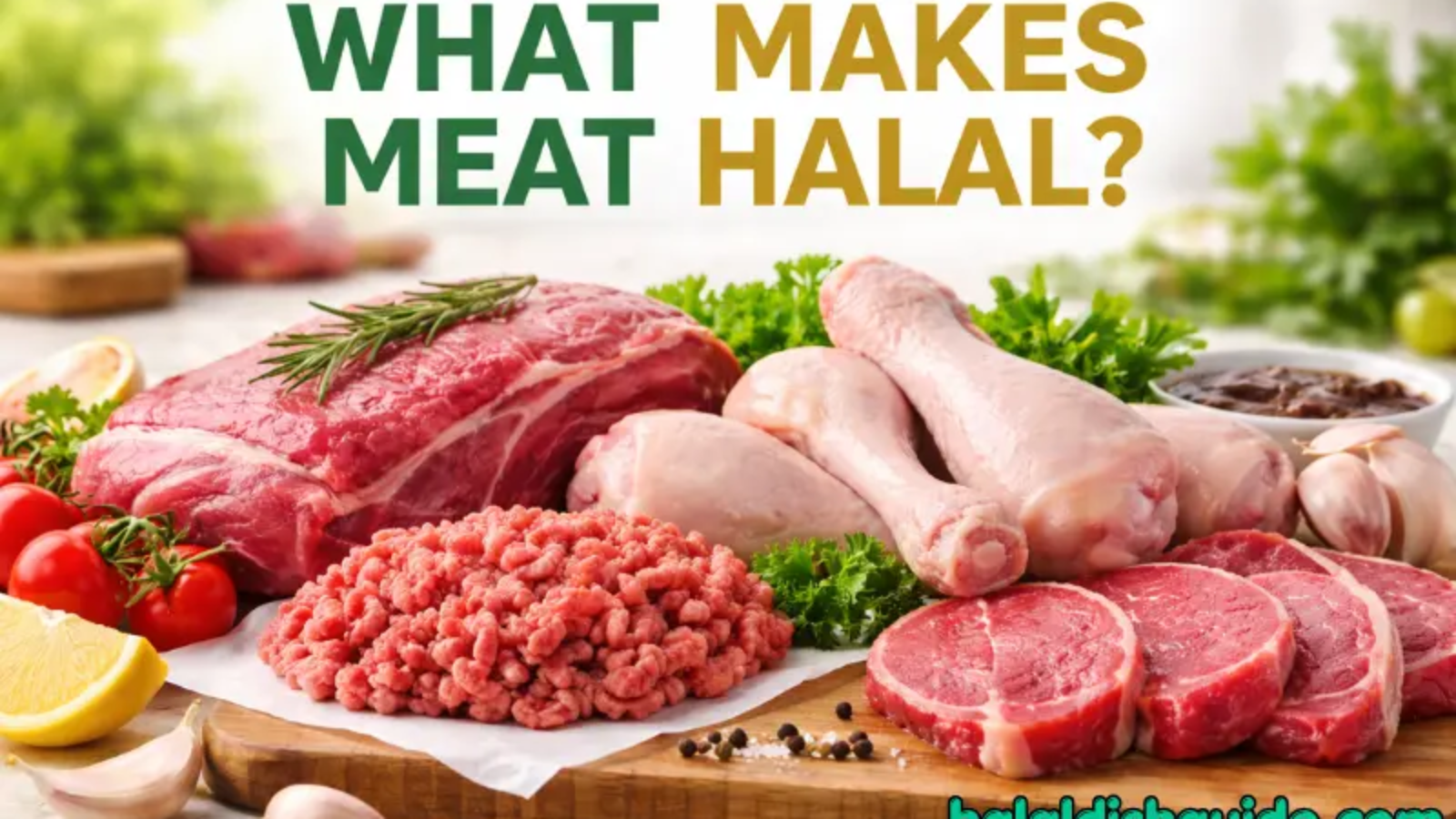 What Makes Meat Halal