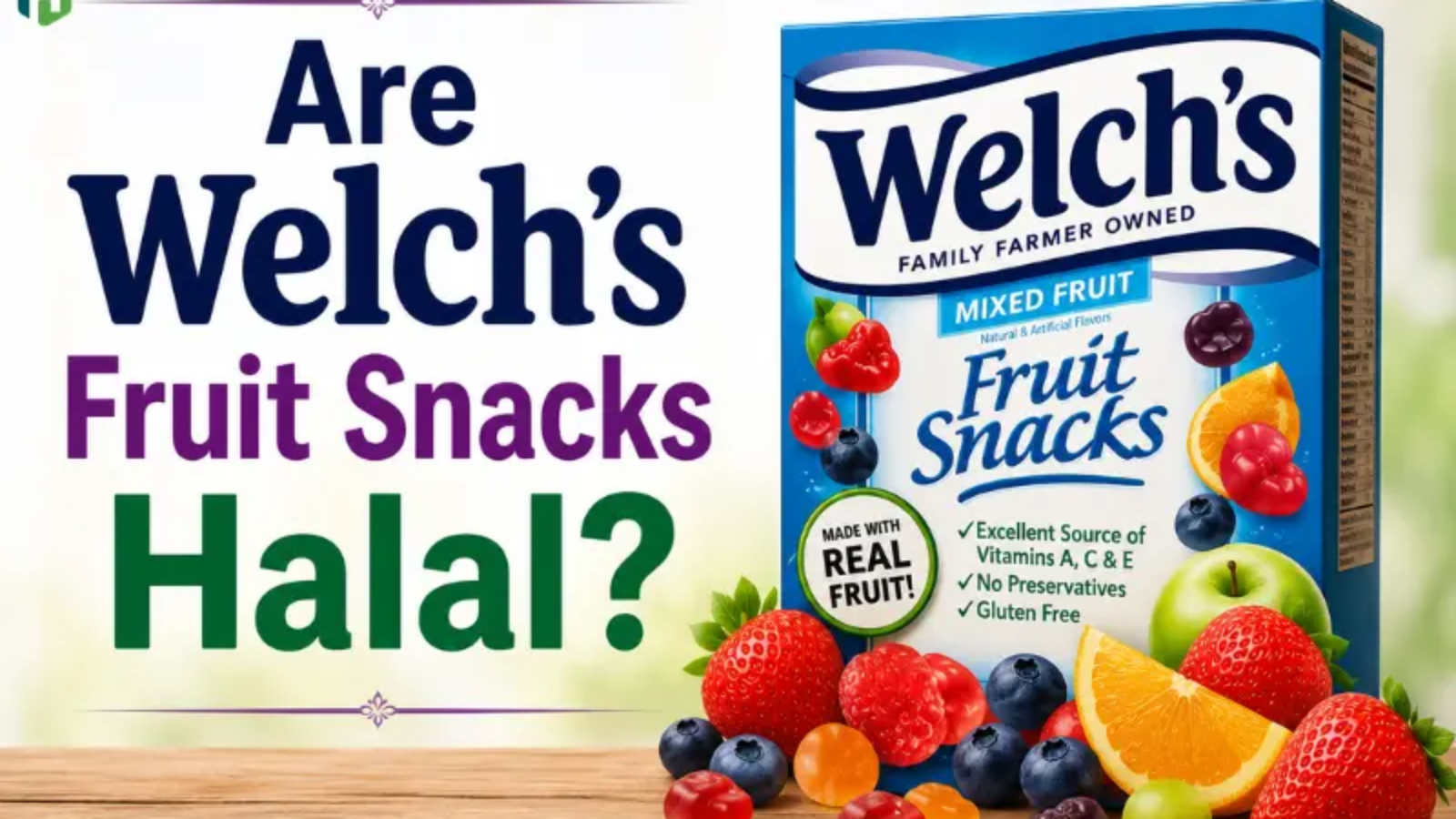 Are Welch’s Fruit Snacks Halal