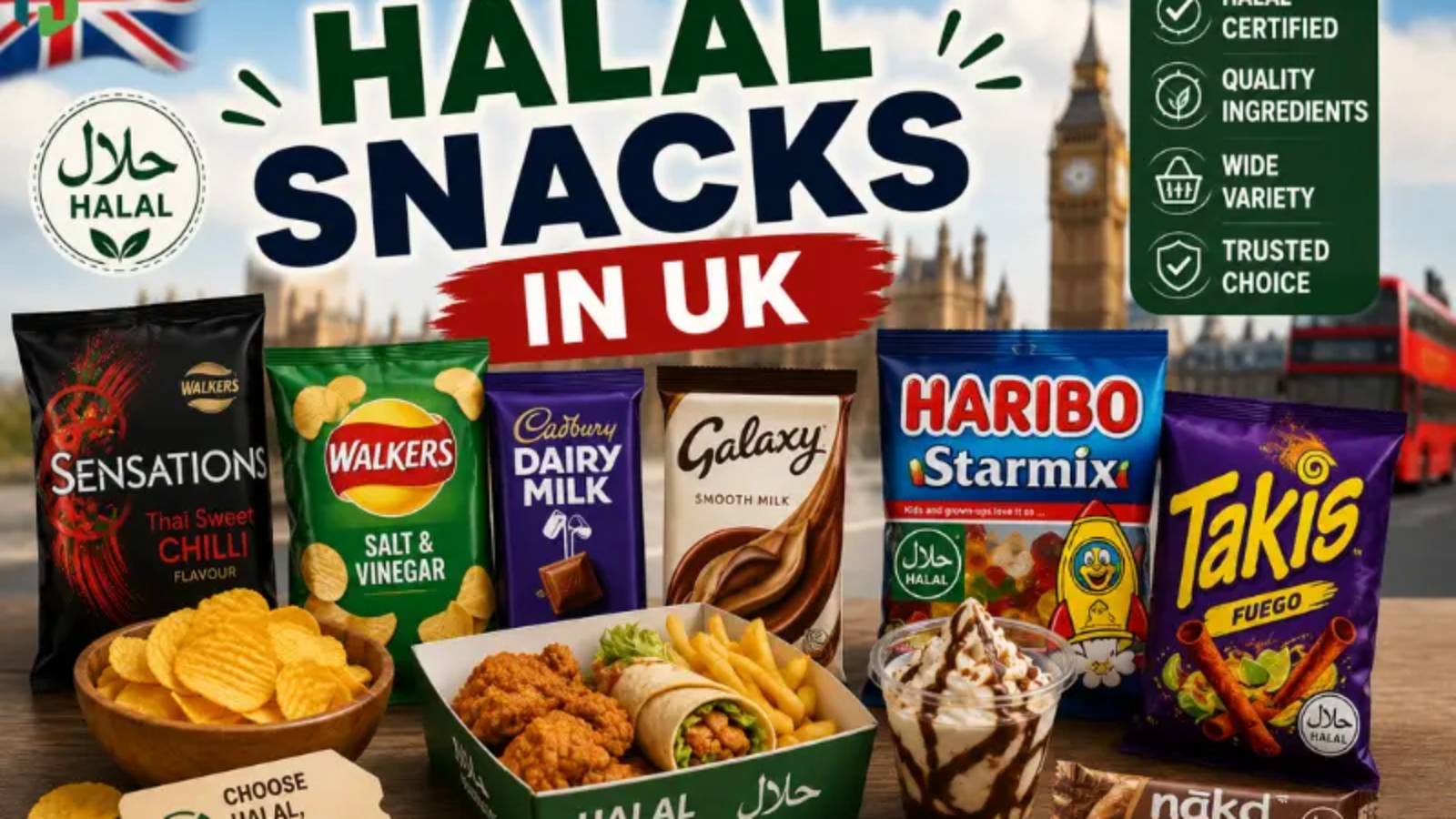 Halal Snacks in UK