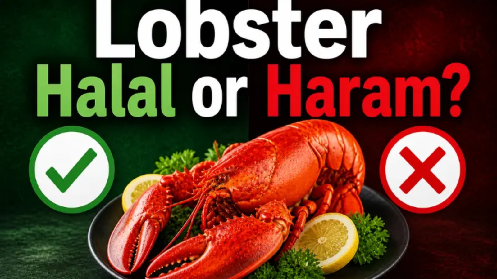 Lobster Halal or Haram